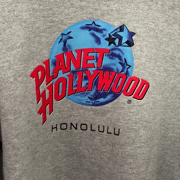 Vintage 90s Planet Hollywood (Honululu) Crewneck Sweatshirt - Picture 2 of 5